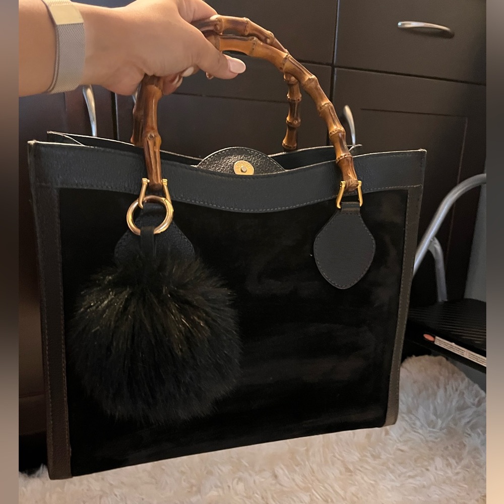 ❤️‍🔥FLASH SALE $290❤️‍🔥 GUCCI Vintage Bamboo Diana Tote